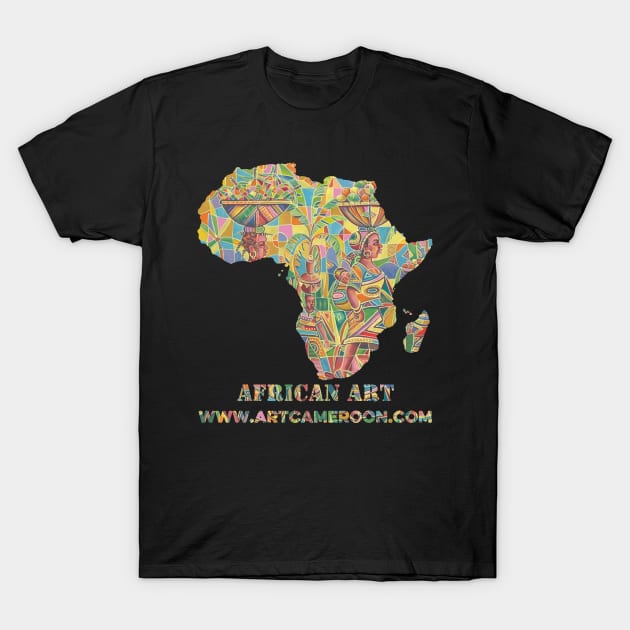 Saturday Market IV T-Shirt by ArtCameroon